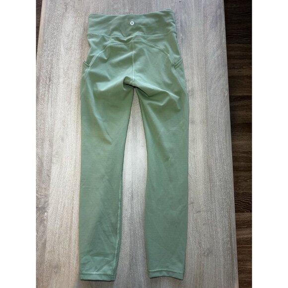 Lululemon NWOT Invigorate High-Rise Tight 25" Vista Green Size 4 - Picture 6 of 6